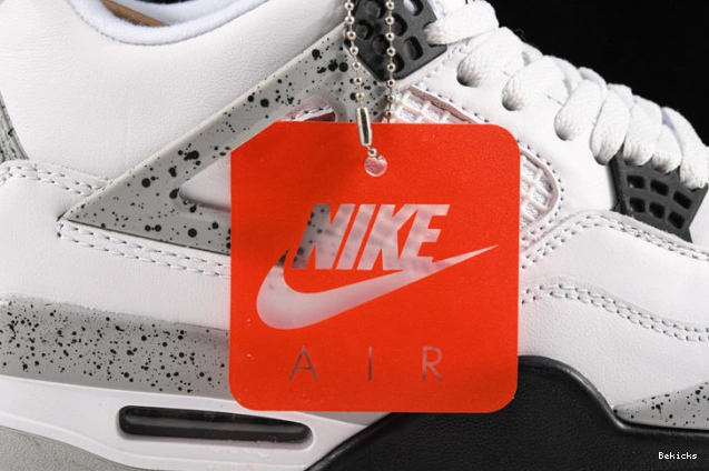 Reps BK “white cement” 840606-192 og jordan 4 air 1207